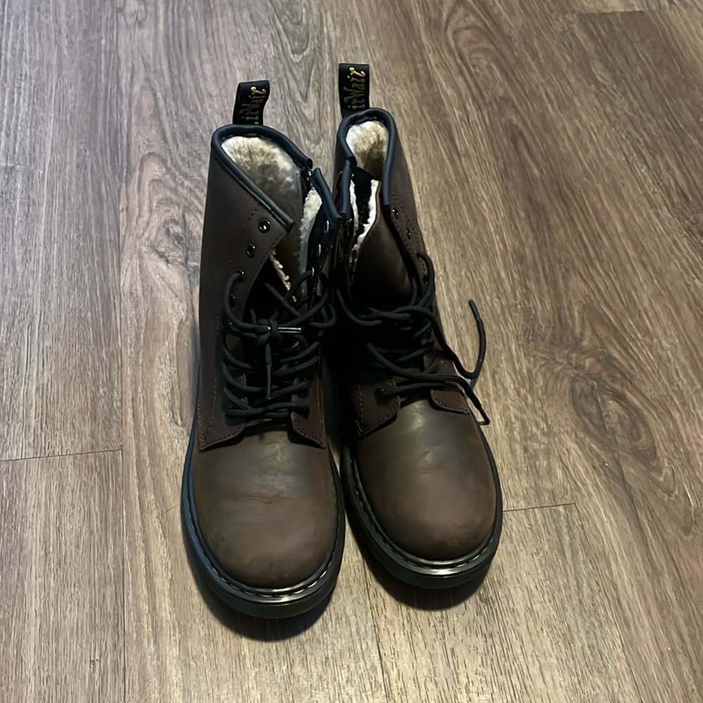 Kids Chocolate Dr. Martens 🤎